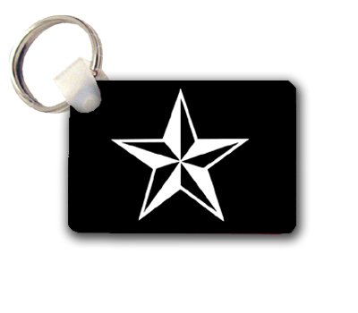 Nautical Star Keychain - Durable Stainless Steel Key Ring - Perfect Gift for Sailors, Travelers & Adventurers - Ideal for Keys, Backpacks & Outdoor Gear