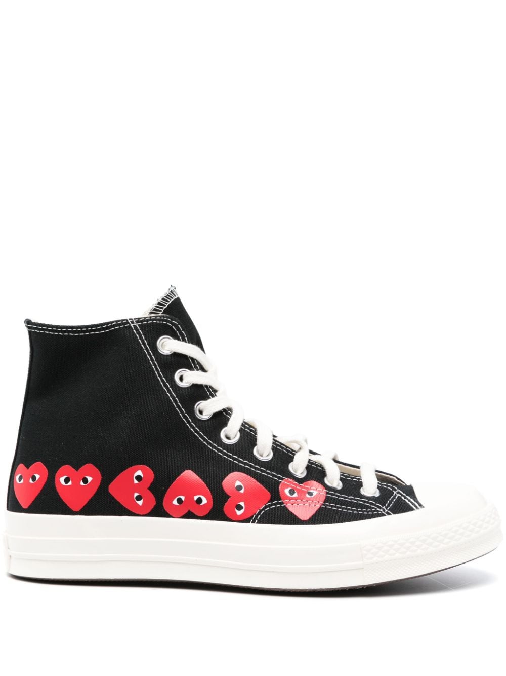 Comme des Garcons Black Sneakers for Men & Women - Stylish Casual Shoes for Everyday Wear, Street Fashion & Urban Outfits