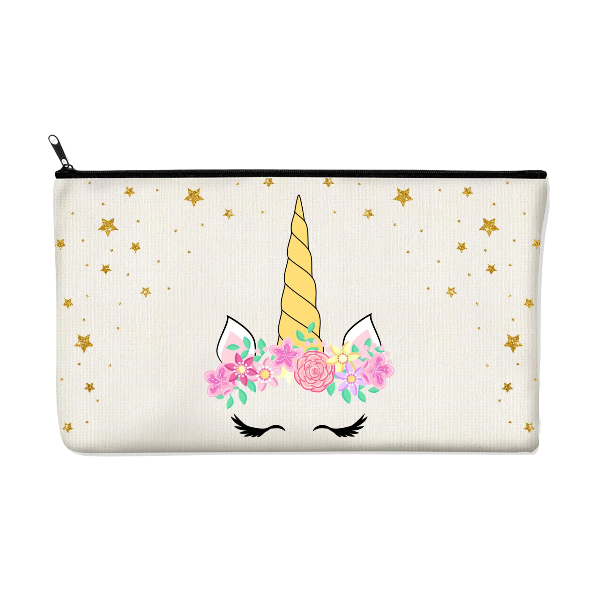 20 PCS Unicorn Party Favors Bags - Cute Unicorn Goodie Bags for Birthday Party Decorations, Kids Gift Bags, Party Makeup Pouches - Perfect for Unicorn Themed Birthday Parties, Baby Showers & School Events