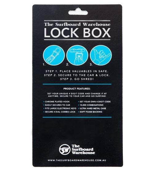 KEY SAFE TSBW LOCK BOX - Secure Outdoor Key Storage Box with Combination Lock - Perfect for Home, Vacation Rental & Real Estate Agents