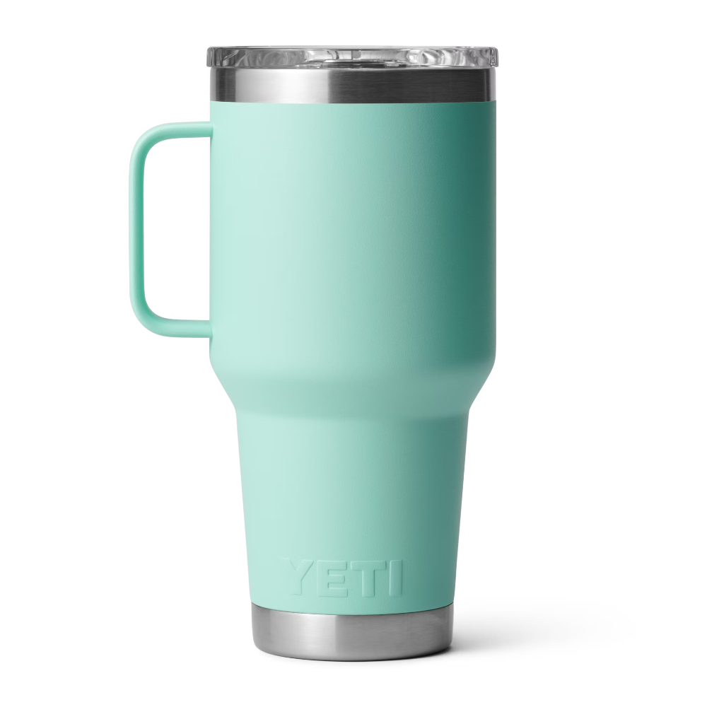 30 oz Rambler Vacuum Insulated Travel Mug with Stronghold™ Lid - Leakproof & Durable for Coffee, Tea & Cold Drinks - Perfect for Commuting, Camping & Outdoor Adventures