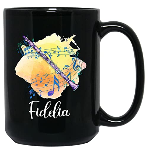 Clarinet Black Mug