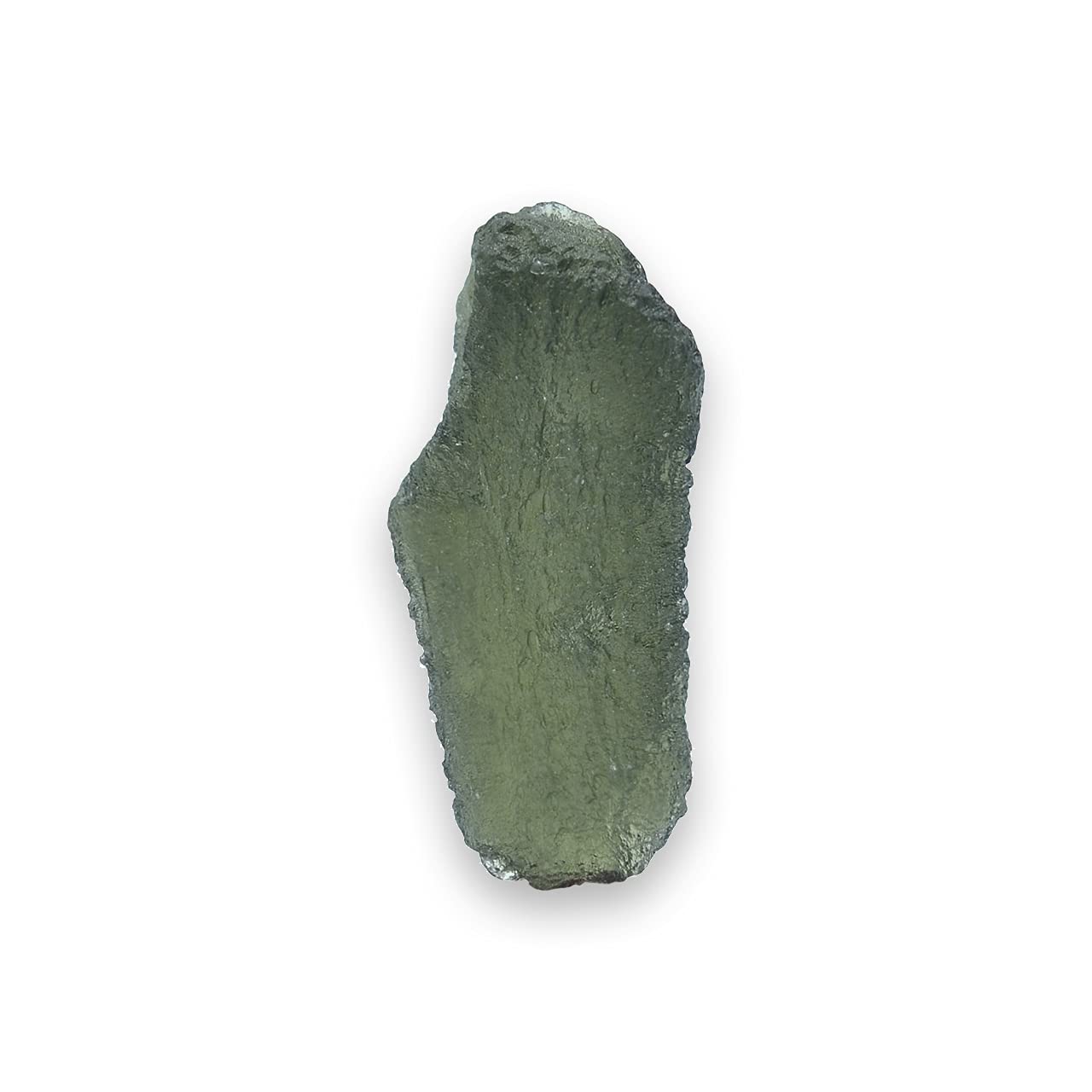 Starborn Genuine Rough Moldavite - Large Natural Green Meteorite Gemstone for Jewelry Making, Crystal Healing & Meditation | Authentic Czech Republic Moldavite Stone