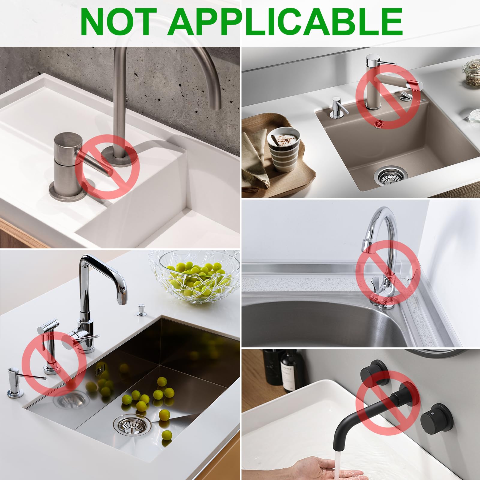 33 Inch Silicone Kitchen Sink Splash Guard Mat - Water Drip Catcher for Faucet Handle Protection, Multi-Purpose Sink Mat with Sponge Holder - Perfect for Kitchen Countertops, Dishwashing & Preventing Water Spills