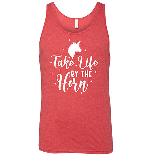 Unisex Take Life By The Horn Shirt - Motivational Graphic Tee for Men & Women - Perfect for Casual Wear, Gym, Workouts & Everyday Inspiration