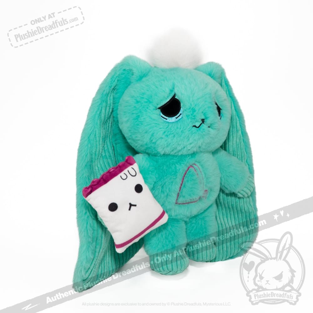 Plushie Dreadfuls Gastroparesis Rabbit - Soft Stuffed Animal Toy for Awareness & Comfort | Perfect for Medical Support, Gift Giving & Emotional Comfort