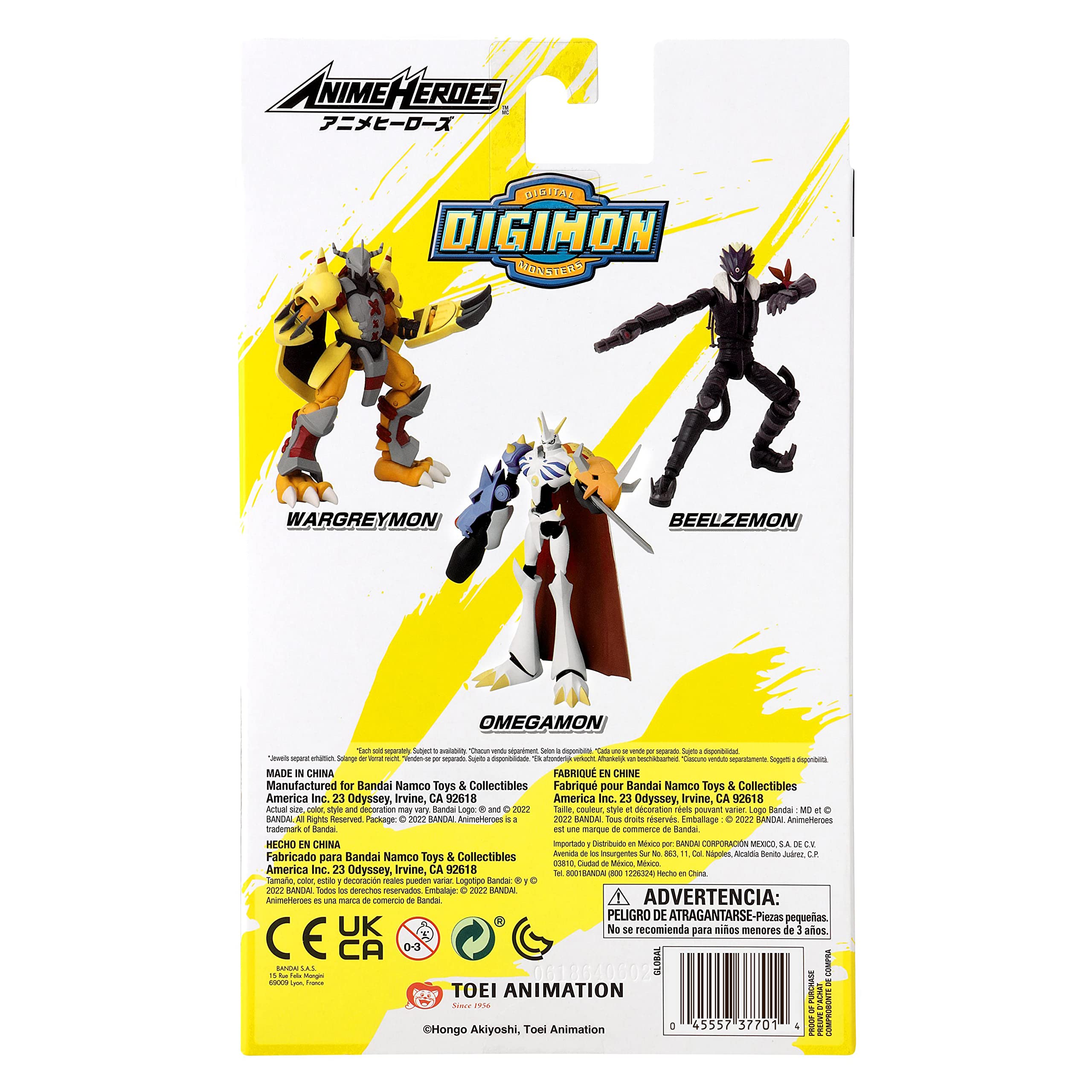 Digimon WarGreymon Action Figure - Anime Heroes Collectible Toy for Kids & Adults - Perfect for Display, Gifts & Anime Collections