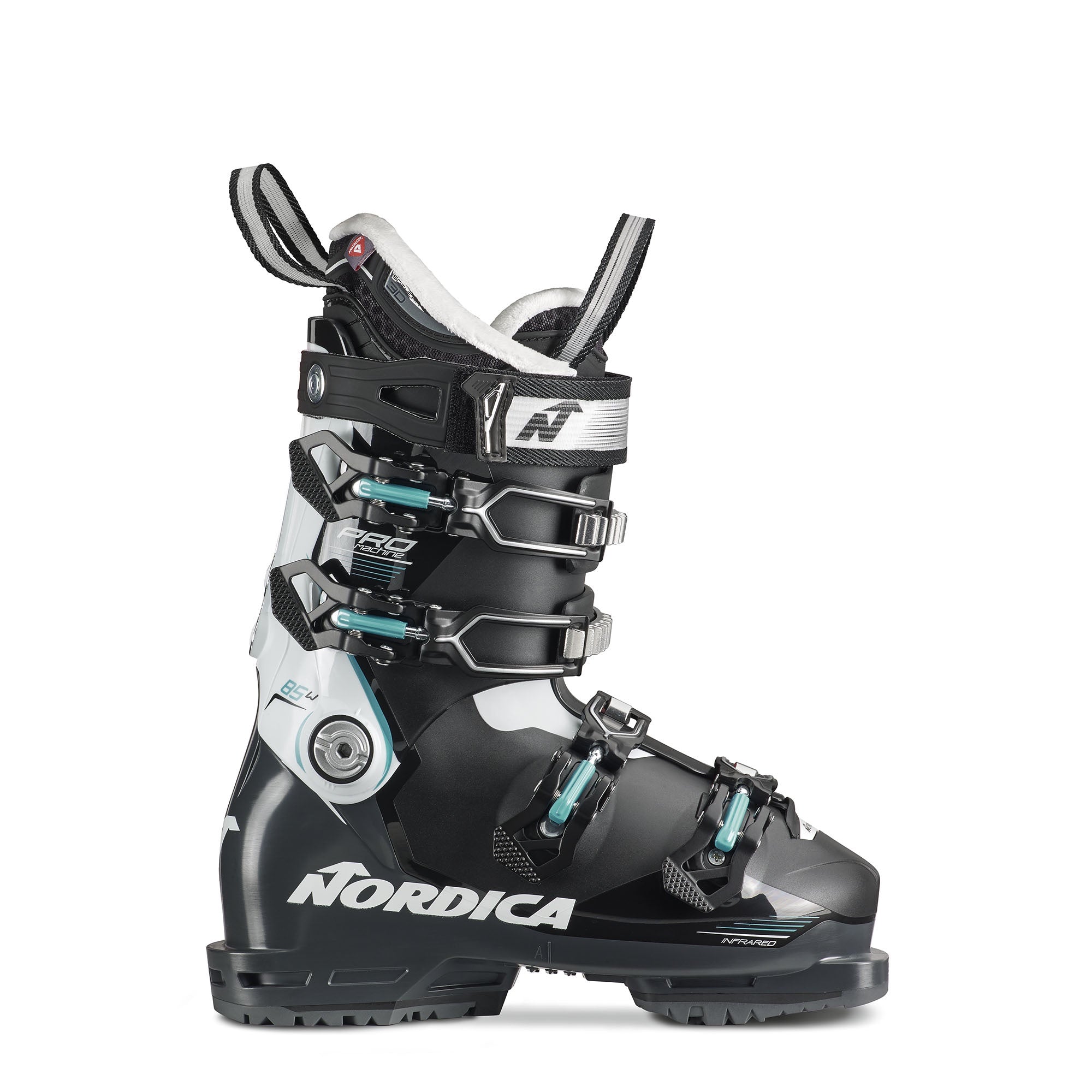 Nordica 2024 PRO MACHINE 85 W Ski Boots for Women - High-Performance Alpine Skiing Boots with 85 Flex - Perfect for All-Mountain & Freeride Skiing