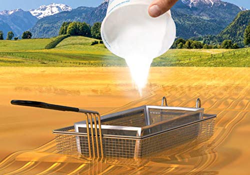 Dallas Group Fryer Filter Powder (40lb) - Extend Deep Fryer Oil Life & Save Oil with FryPowder Filtration System | Ideal for Restaurants, Fast Food & Commercial Kitchens