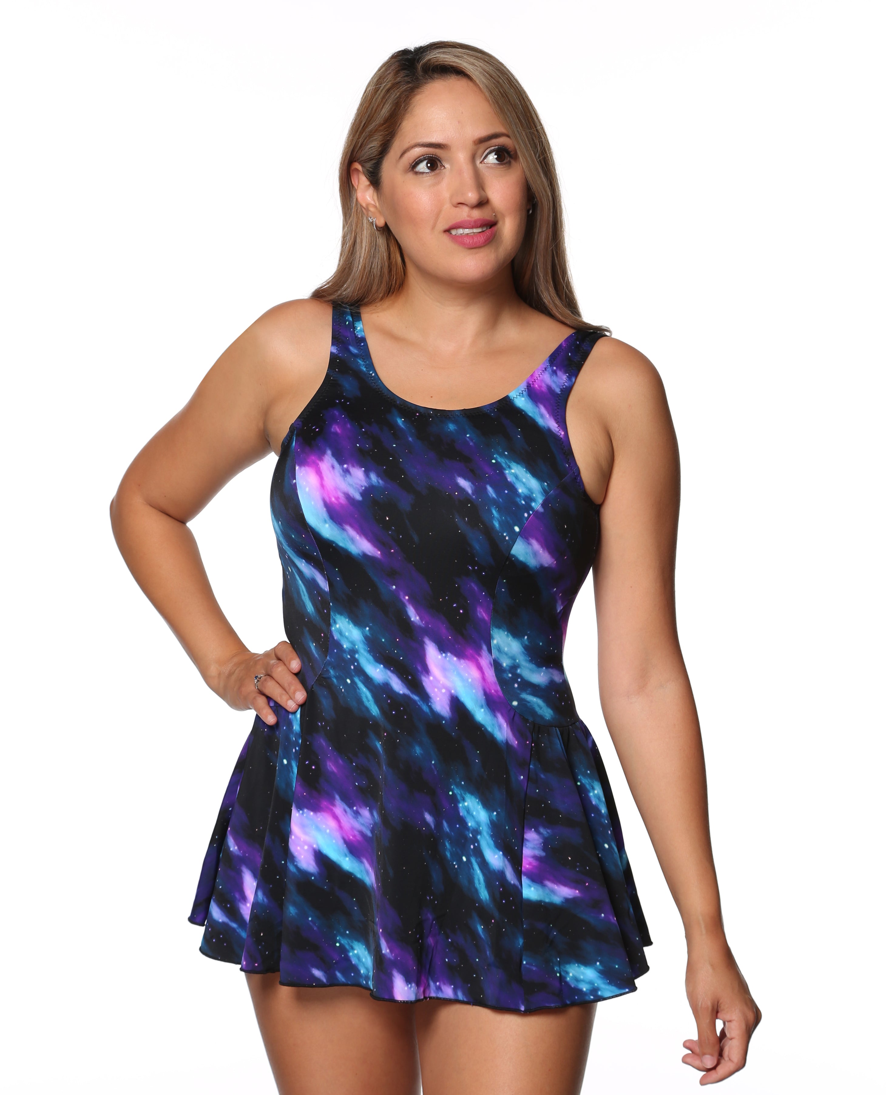 T.H.E. Mastectomy One Piece Swimsuit with Skirt - Post-Surgery Swimwear for Women - Comfortable & Stylish for Beach, Pool & Water Activities