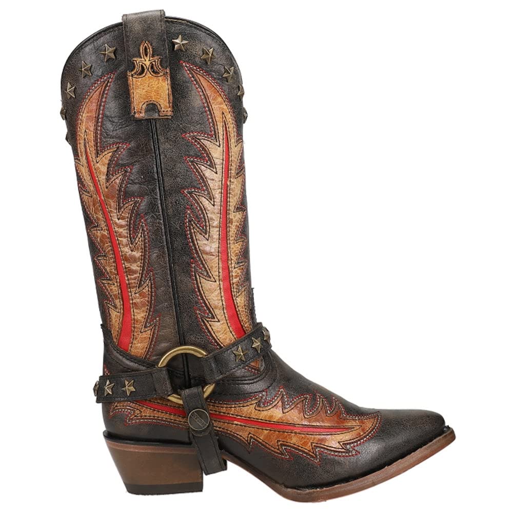 Best Women's Western Corral Boots - Stylish Cowgirl Boots for Country Dancing, Rodeo & Everyday Wear