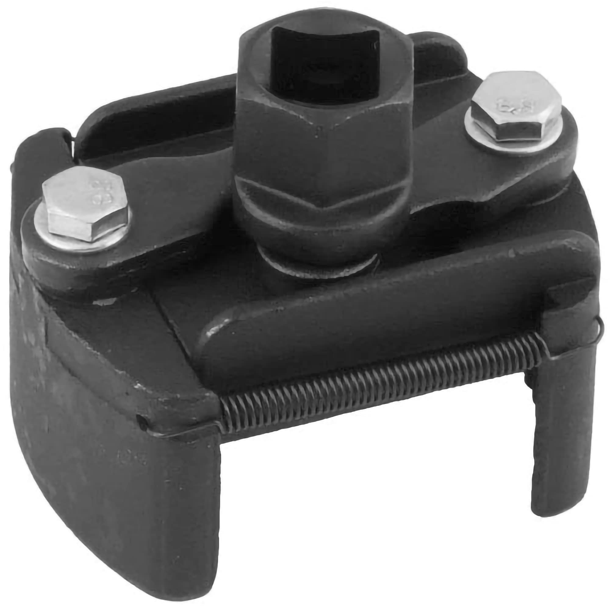 Adjustable Oil Filter Wrench - 2 Jaw Oil Filter Removal Tool for Cars & Trucks - Heavy Duty Cast Steel Fuel Filter Wrench (60-80mm Small Size) - Perfect for DIY Auto Repair & Oil Change Maintenance