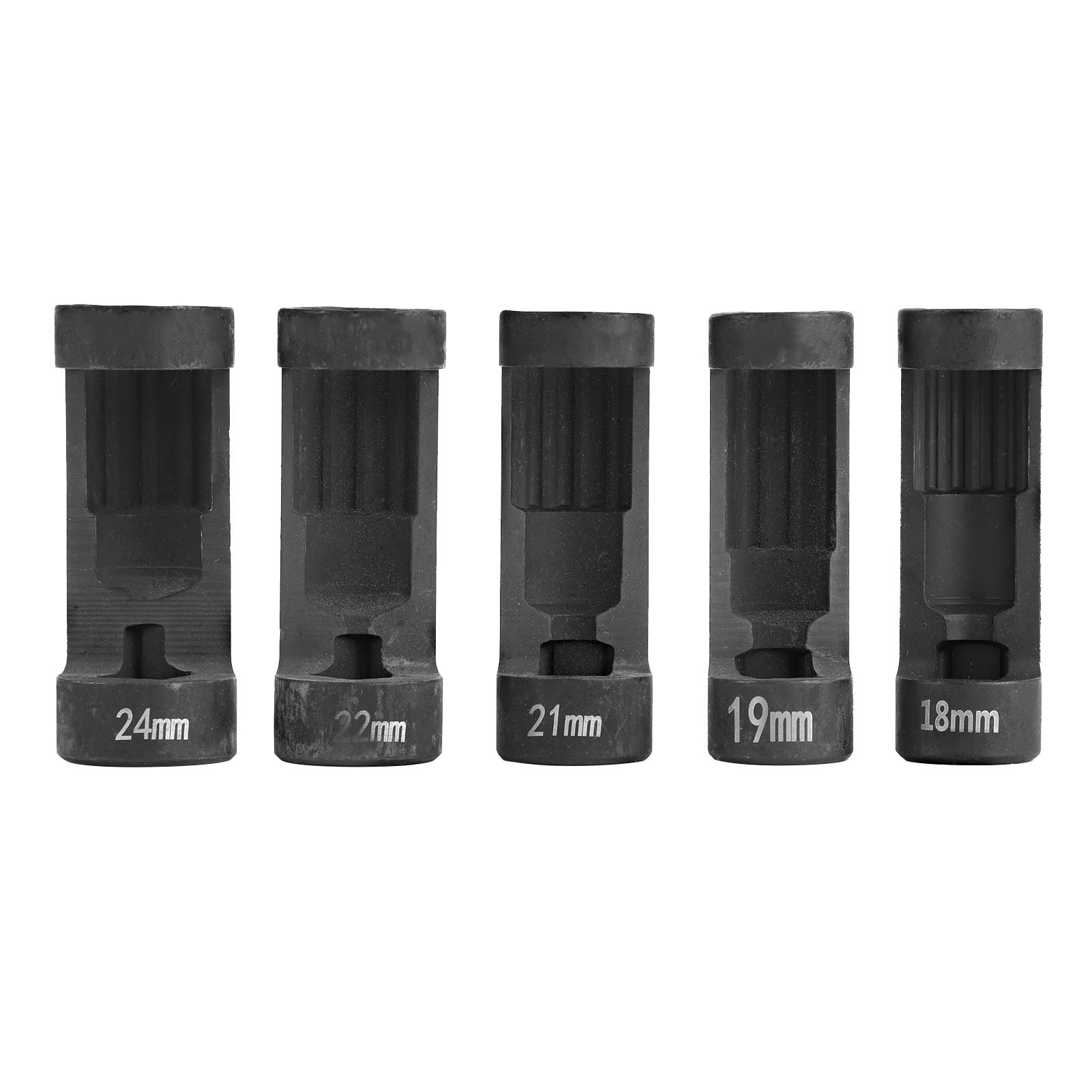 5-Piece Aluminum Alloy 12-Point 1/2
