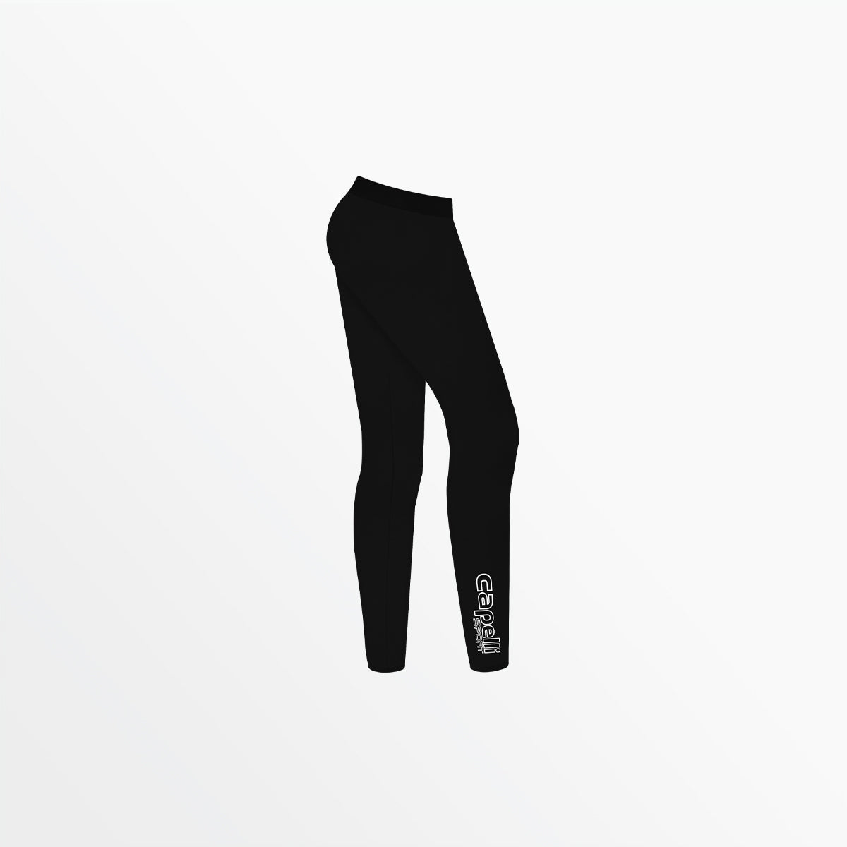 Women's Mid Rise Logo Cotton Leggings - Comfortable Stretchy Yoga Pants for Workout, Lounge & Everyday Wear