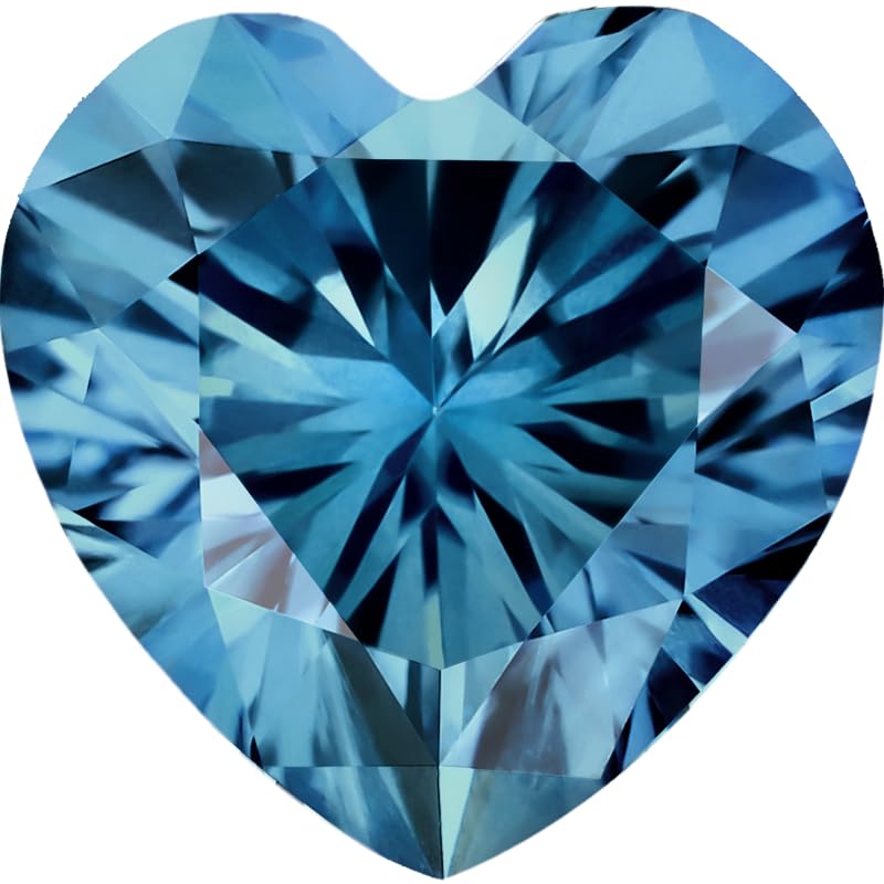 Persian Blue Moissanite, April