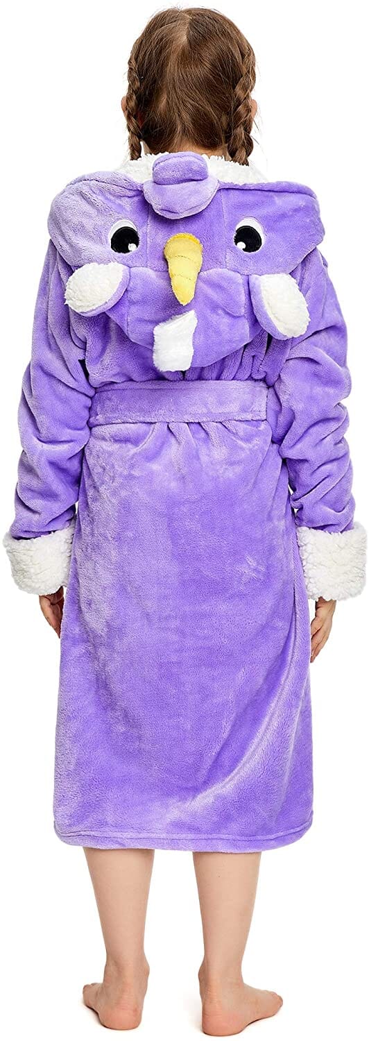 Soft & Cozy Princess Unicorn Bathrobe for Kids - Fast Priority Shipping - Perfect for Birthday Gifts, Spa Days & Bedtime Comfort