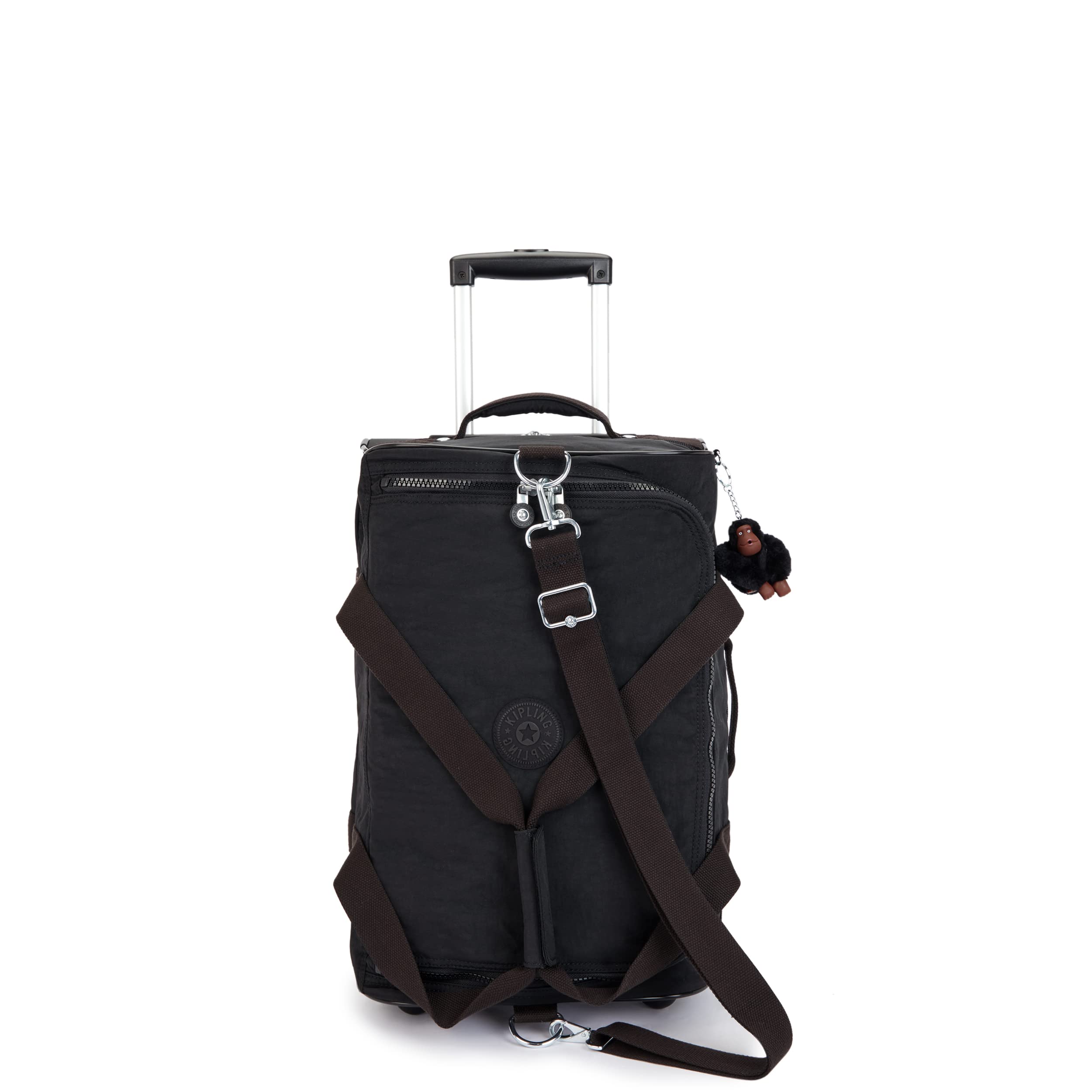 Kipling Women's Teagan US Wheeled Duffle Bag - Lightweight Expandable Travel Luggage with Roomy Interior & Multi-Pockets - Perfect for Business Trips, Gym, Weekend Getaways & Airplane Carry-On