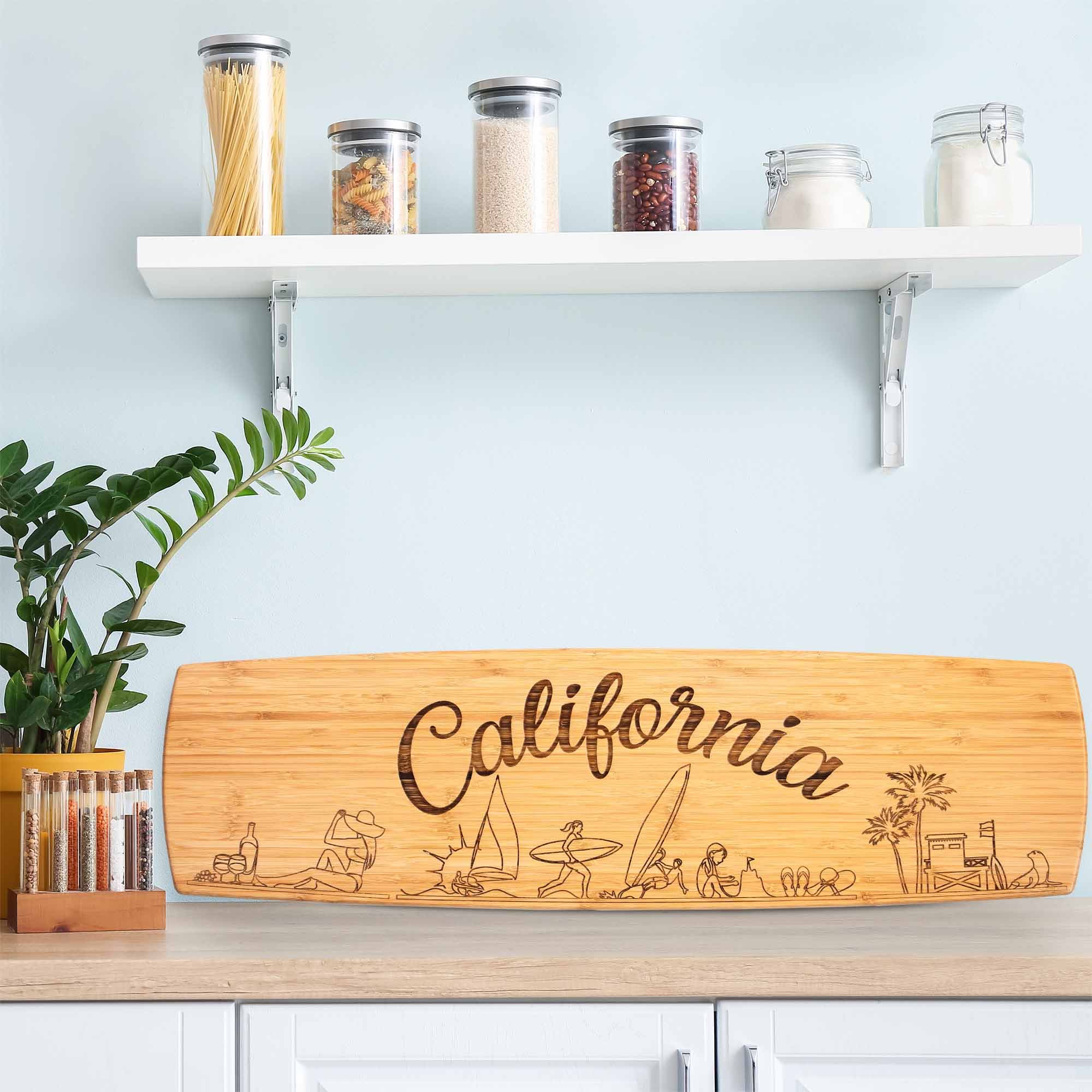 Premium California Engraved XL Charcuterie Board - 30