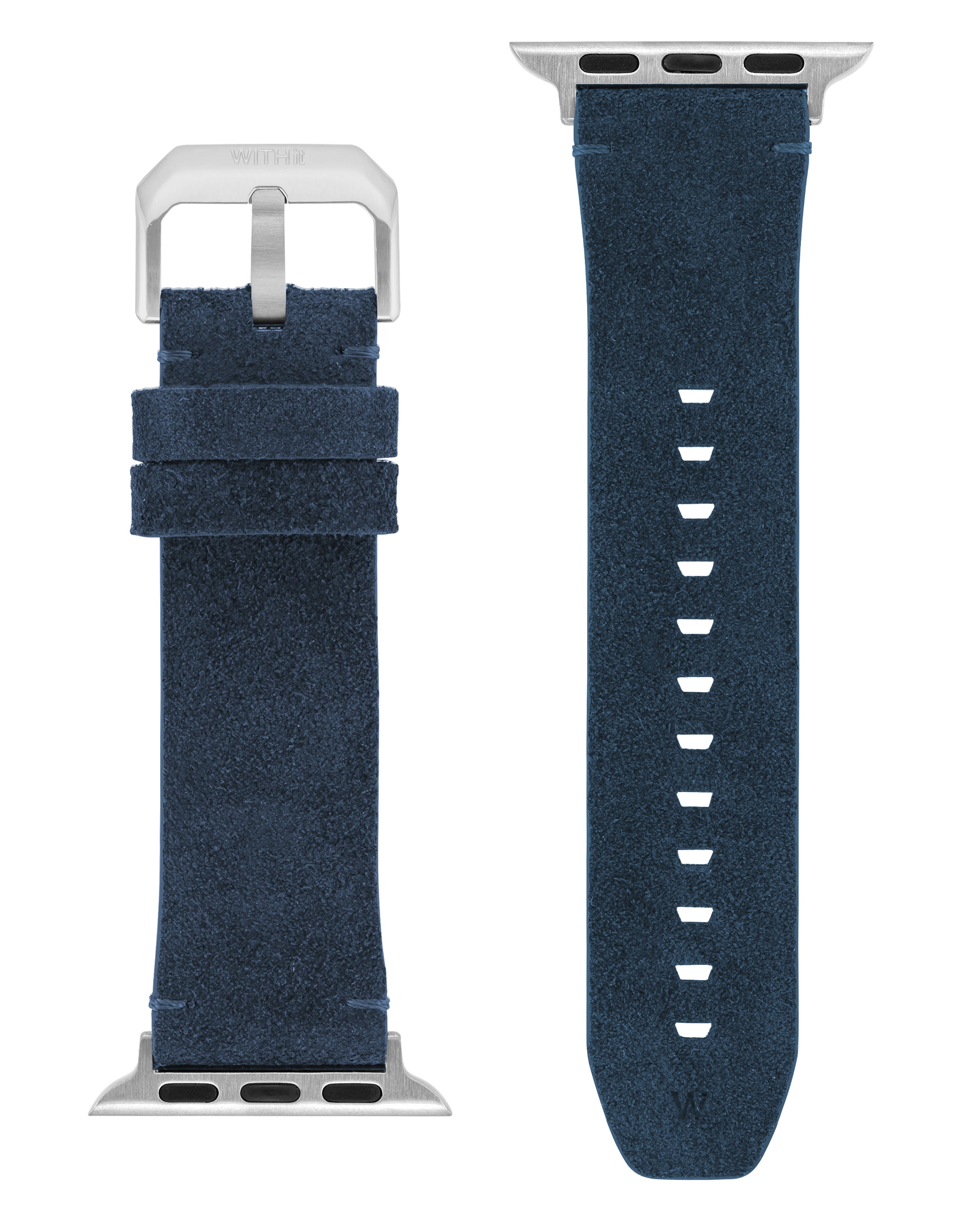 Premium Micro Suede Cut Edge Band for Apple Watch® Series 1-9 - Soft, Durable & Stylish Replacement Strap for Workouts, Office & Everyday Wear