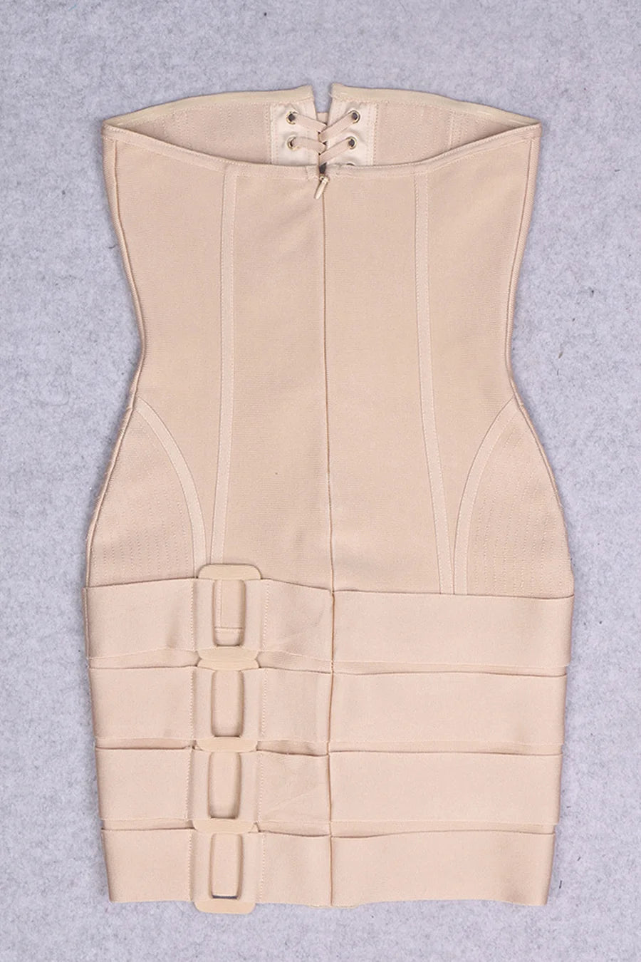 Augusta Bandeau Mini Dress - Women's Sexy Strapless Summer Dress for Beach, Party & Night Out
