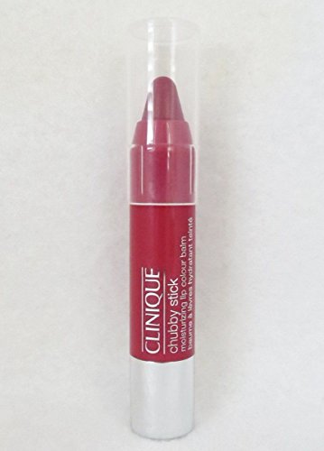 Clinique 07 Super Strawberry Chubby Stick Moisturizing Lip Color Balm - Travel Size | Hydrating Tinted Lip Balm for Everyday Wear & On-The-Go Touch Ups