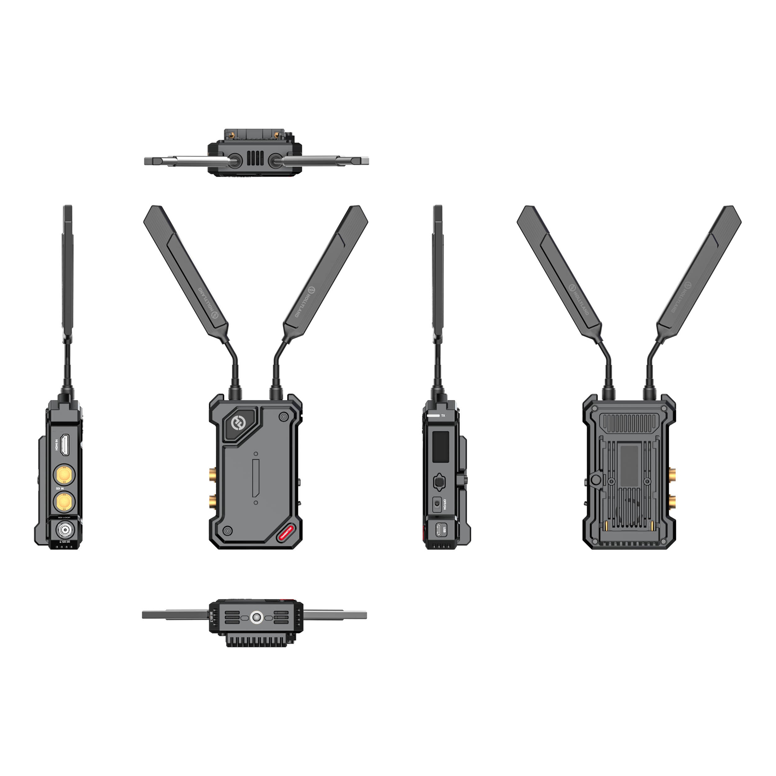 COSMO C2 Wireless SDI/HDMI Video Transmission System - Professional Wireless Video Transmitter & Receiver for Live Streaming, Broadcast & Film Production (Ideal for Events, Weddings & Remote Production)