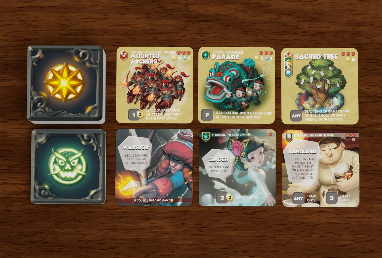 Shaolia: Great Houses - Best Strategy Board Game for Adults, Teens, and Family - Perfect for Game Nights and Family Gatherings