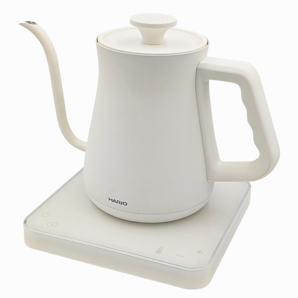Hario Alpha Electric Kettle - Fast Boiling, Temperature Control, Stainless Steel - Perfect for Coffee, Tea & Home Brewing