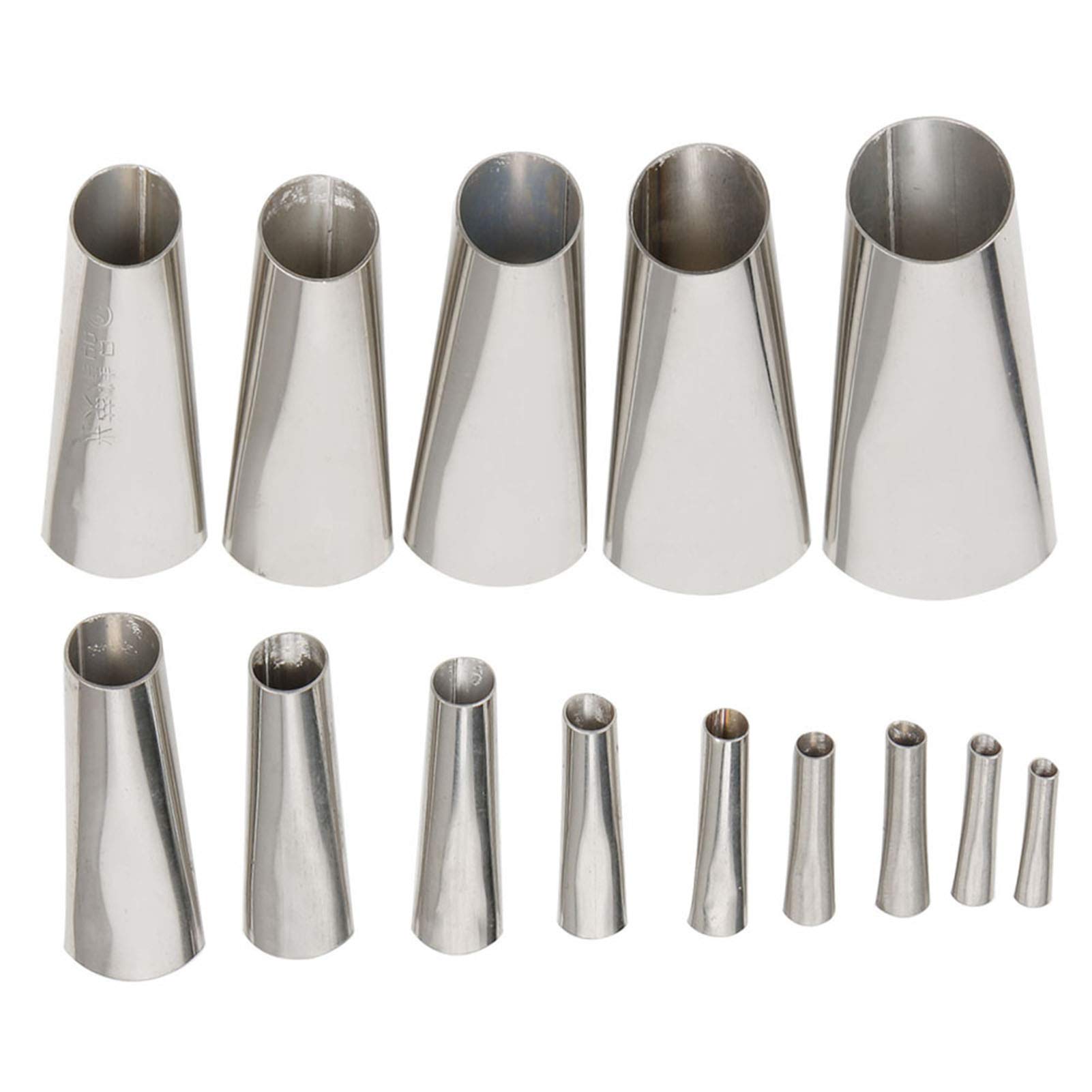 15Pcs Stainless Steel Caulking Nozzles Set - Reusable Caulk Applicator Tool for Kitchen Joint Filling & Finishing - Perfect for DIY Home Improvement, Bathroom & Tile Sealing Projects
