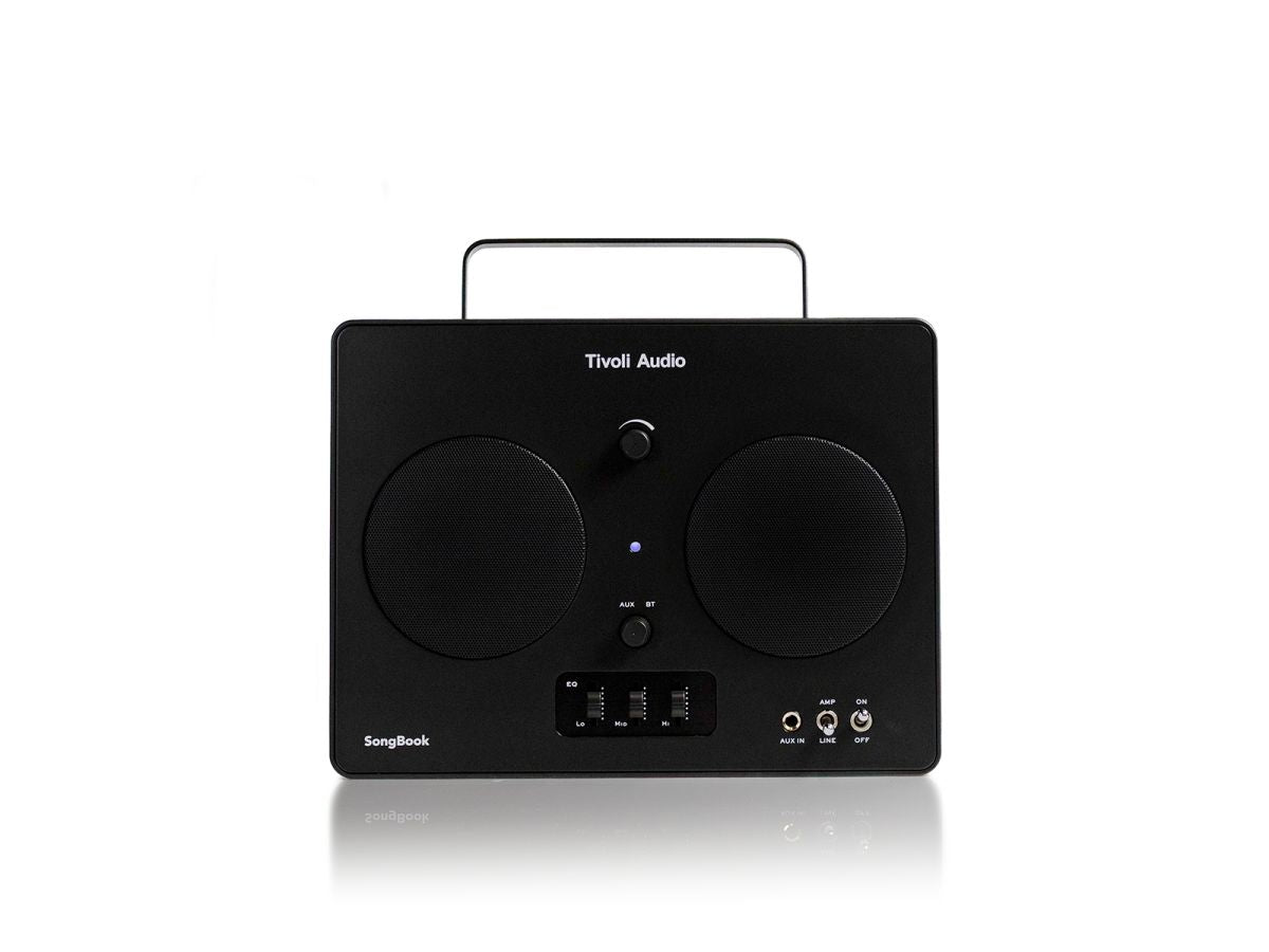 Tivoli Audio SongBook Portable Bluetooth Speaker - High-Quality Sound for Home, Office & Outdoor Use