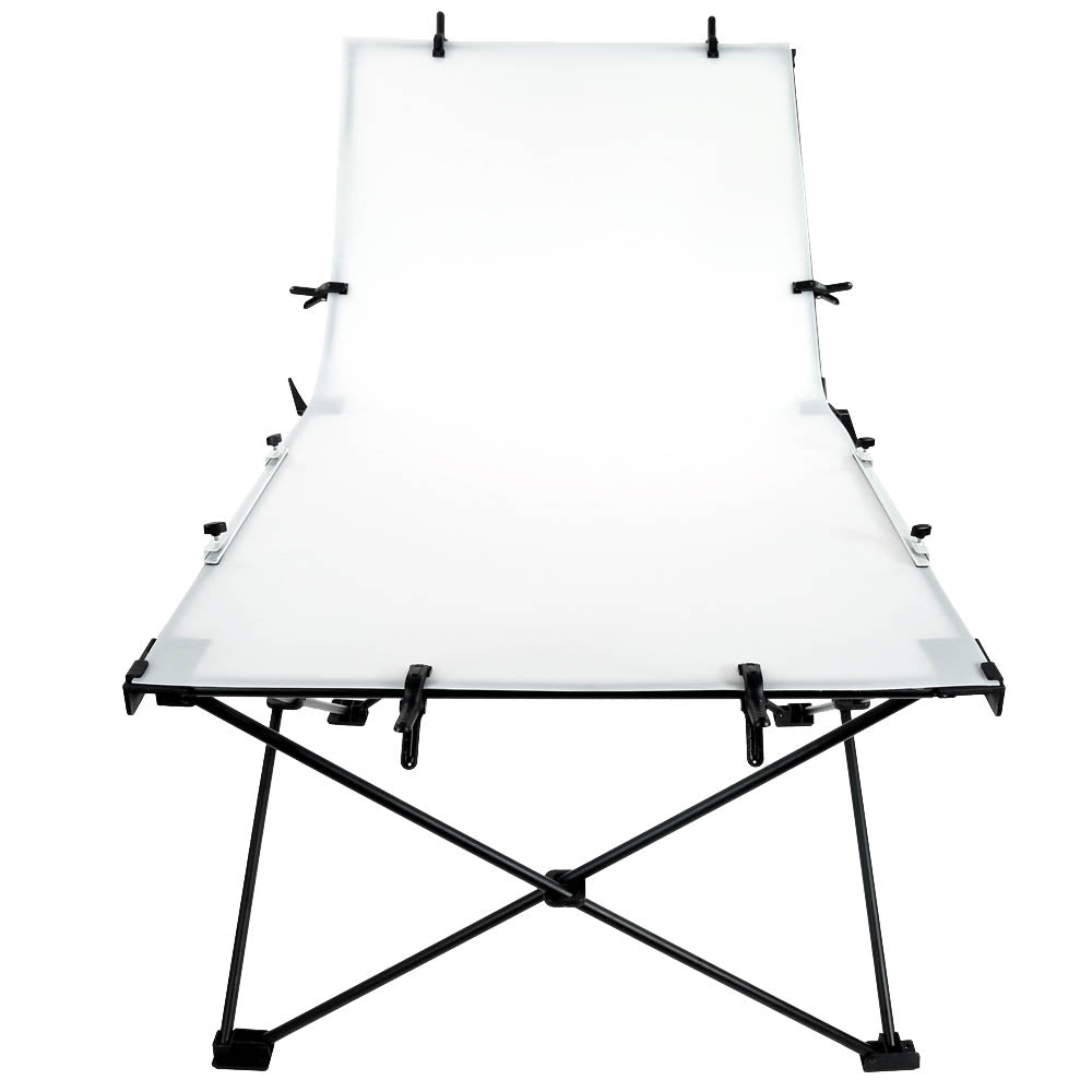 100x200cm Foldable Product Photography Table - Portable Shooting Backdrop Stand for Ecommerce, Jewelry, Cosmetics - Perfect for Online Stores, Social Media & Amazon Listings