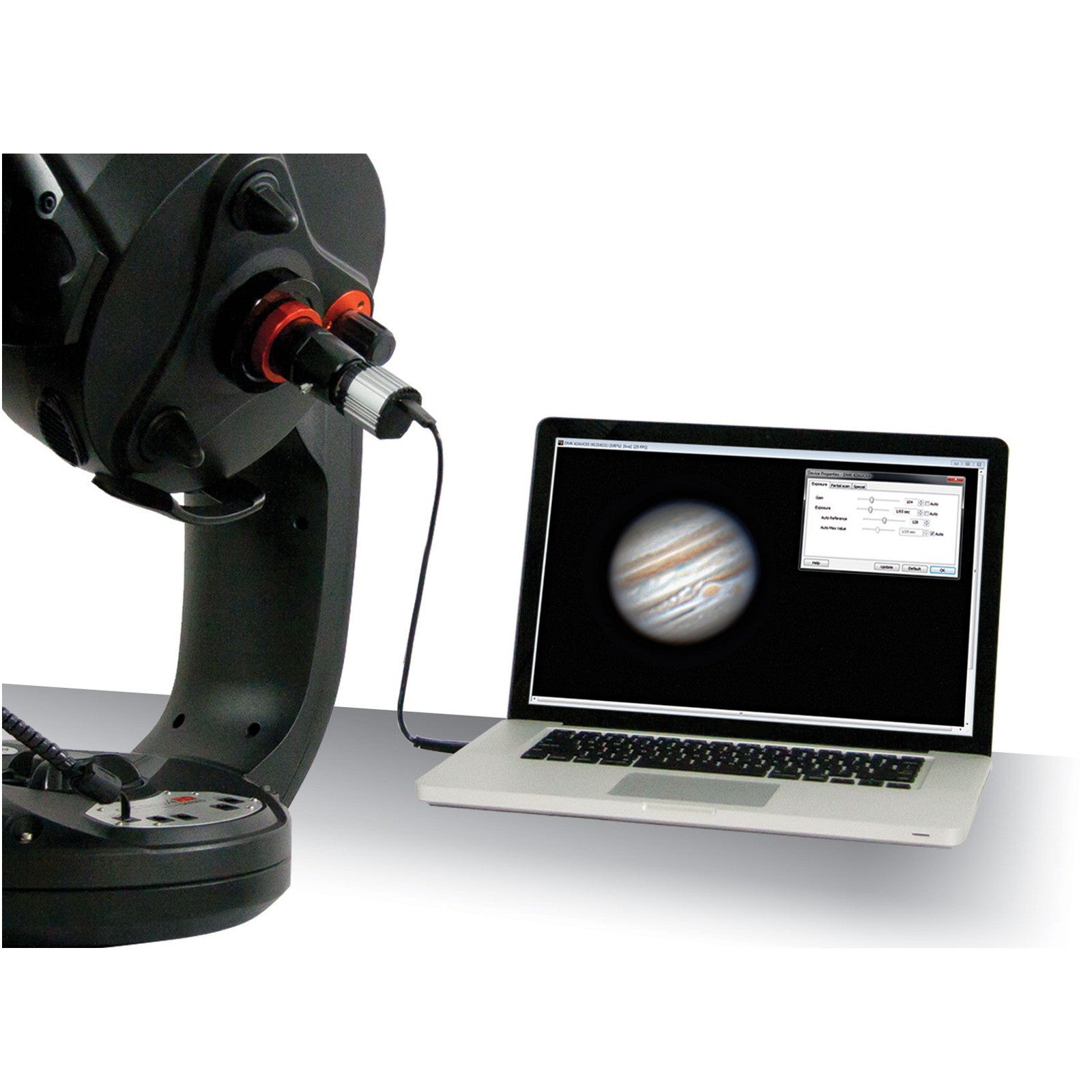 Celestron Skyris 445M Monochrome Astronomy Camera for Astrophotography - Perfect for Deep Space Imaging and Planetary Observation