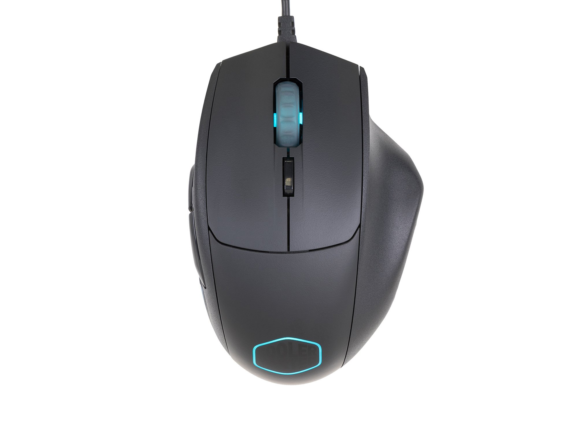 Cooler Master MM520 Optical Gaming Mouse - 12000 DPI, 7 Programmable Buttons, RGB Lighting, Ergonomic Design for PC Gamers (USB/Black) - Perfect for FPS, MOBA & Esports Gaming