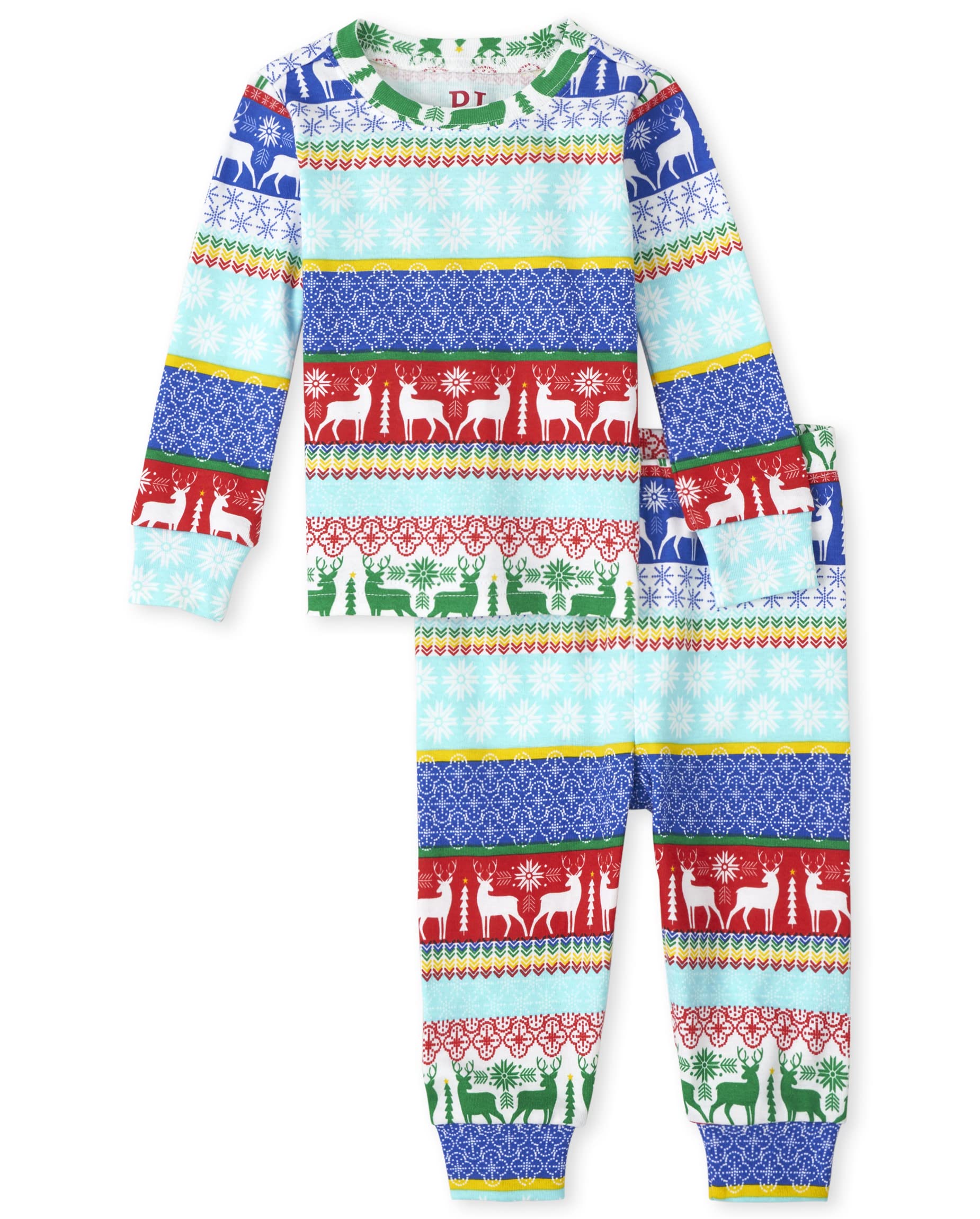 Kids' Christmas Pajama Sets - Family Matching Cotton PJs for Holiday Photos