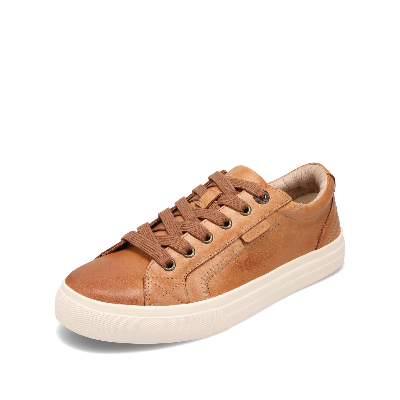 Taos Plim Soul Lux Women's Sneakers - Premium Soft Leather Lace-Up Walking Shoes for All-Day Comfort & Arch Support | Perfect for Work, Travel & Casual Wear