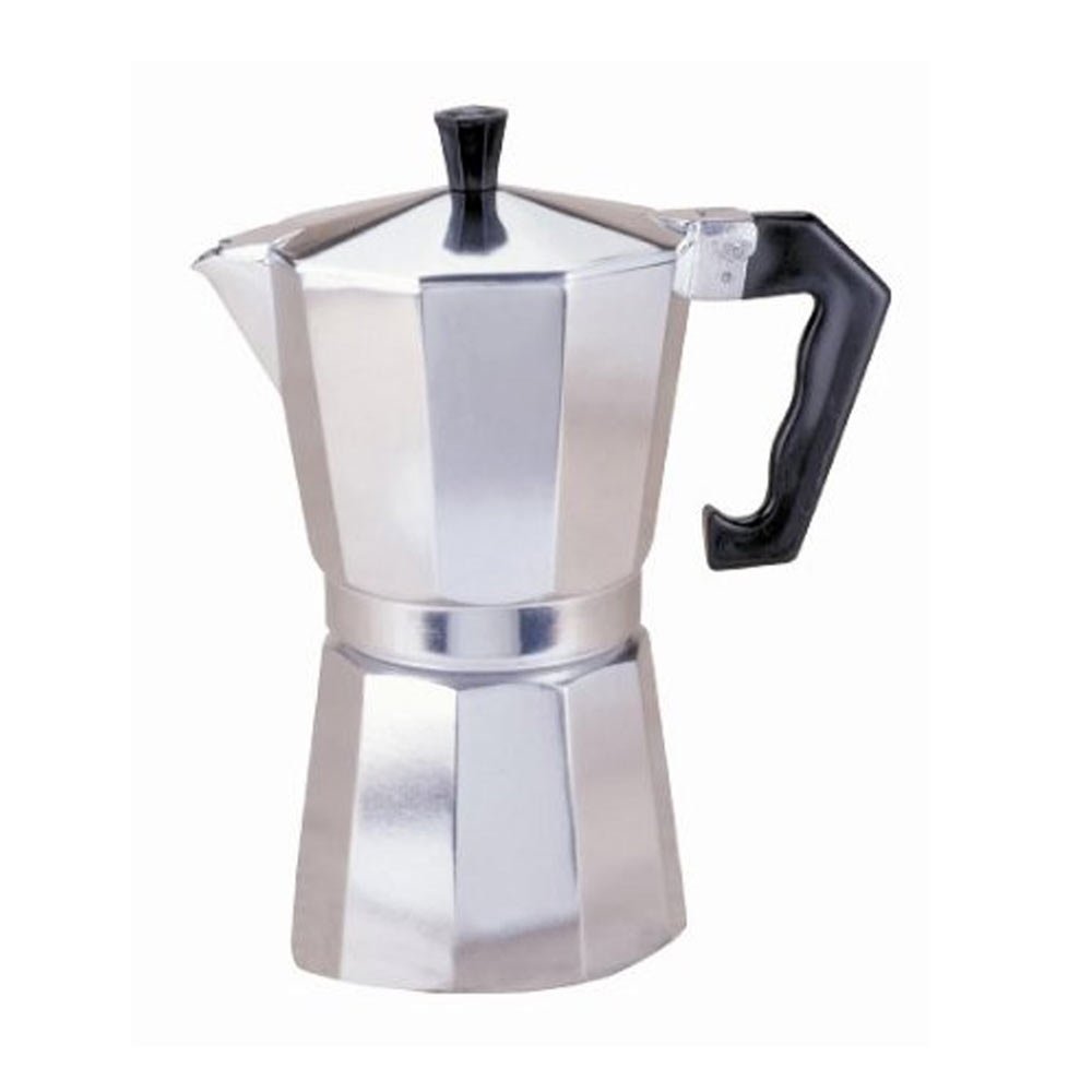 Stainless Steel Stovetop Espresso Maker - 3 Cup Cuban Coffee Pot for Espresso, Cappuccino & Latte - Perfect for Home Brewing & Gifts