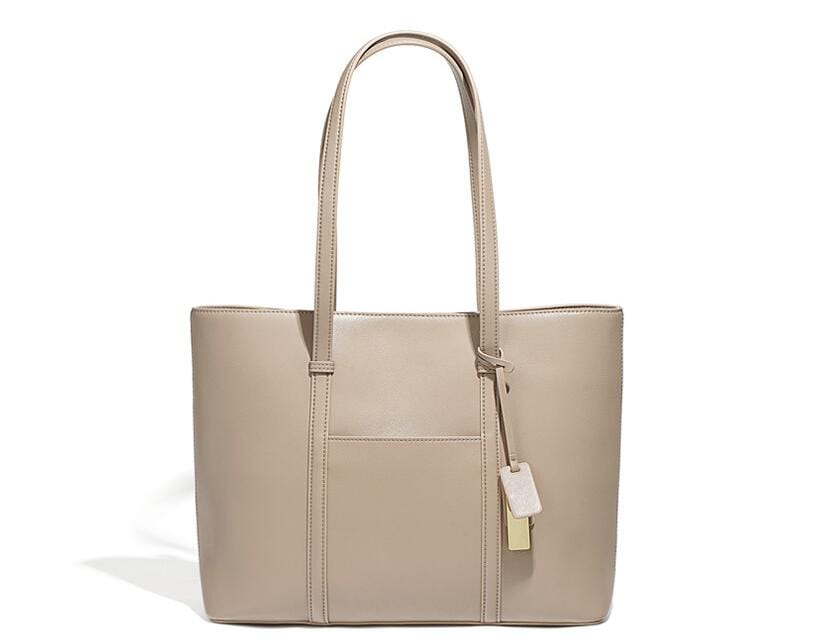 Stylish Women's Genuine Leather Shoulder Tote Handbag - Perfect for Work, Travel & Everyday Use