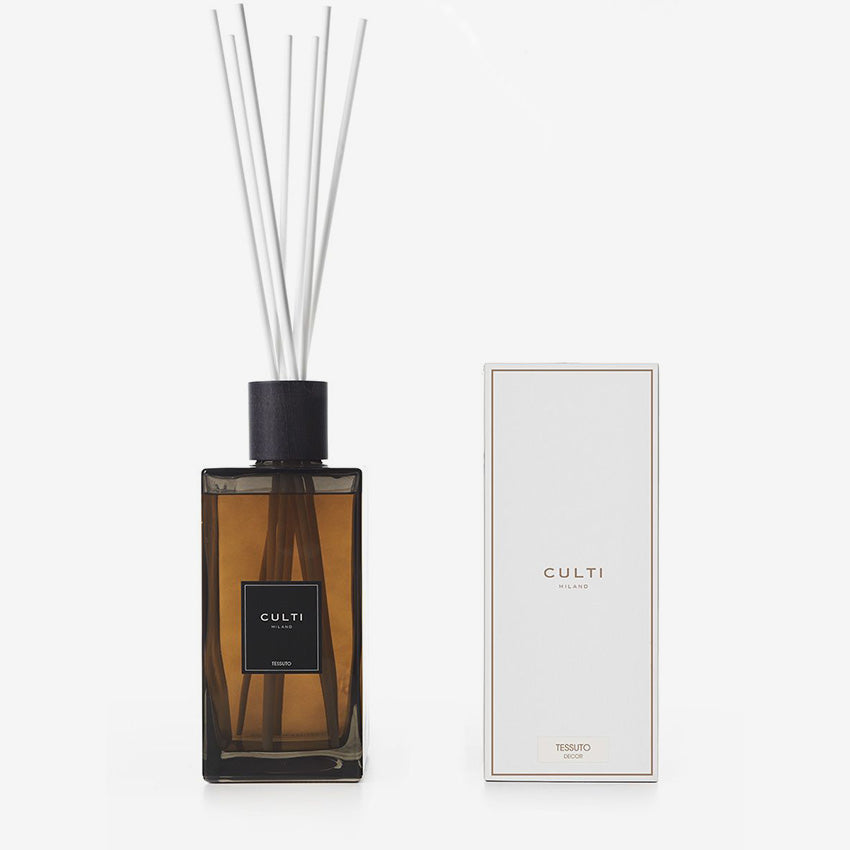 Culti Milano Tessuto Fabric Room Diffuser - Luxury Home Fragrance for Living Room, Bedroom & Office Decor