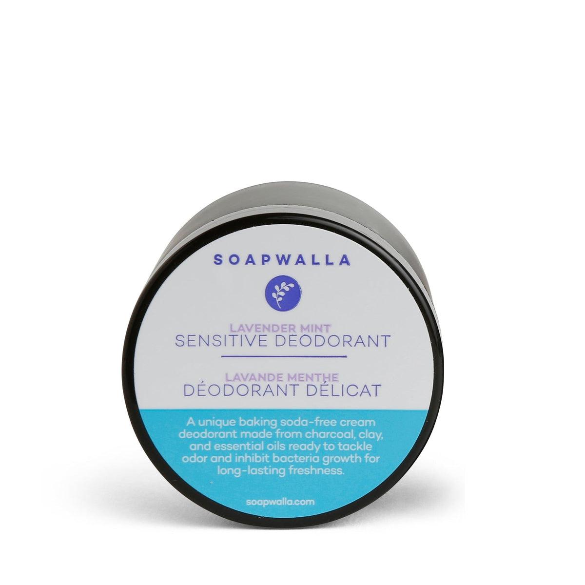 Organic Lavender Mint Deodorant Cream for Sensitive Skin - Natural & Gentle Odor Protection - Perfect for Daily Use & Travel