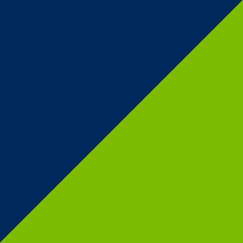 Midnight Blue/Apple Green