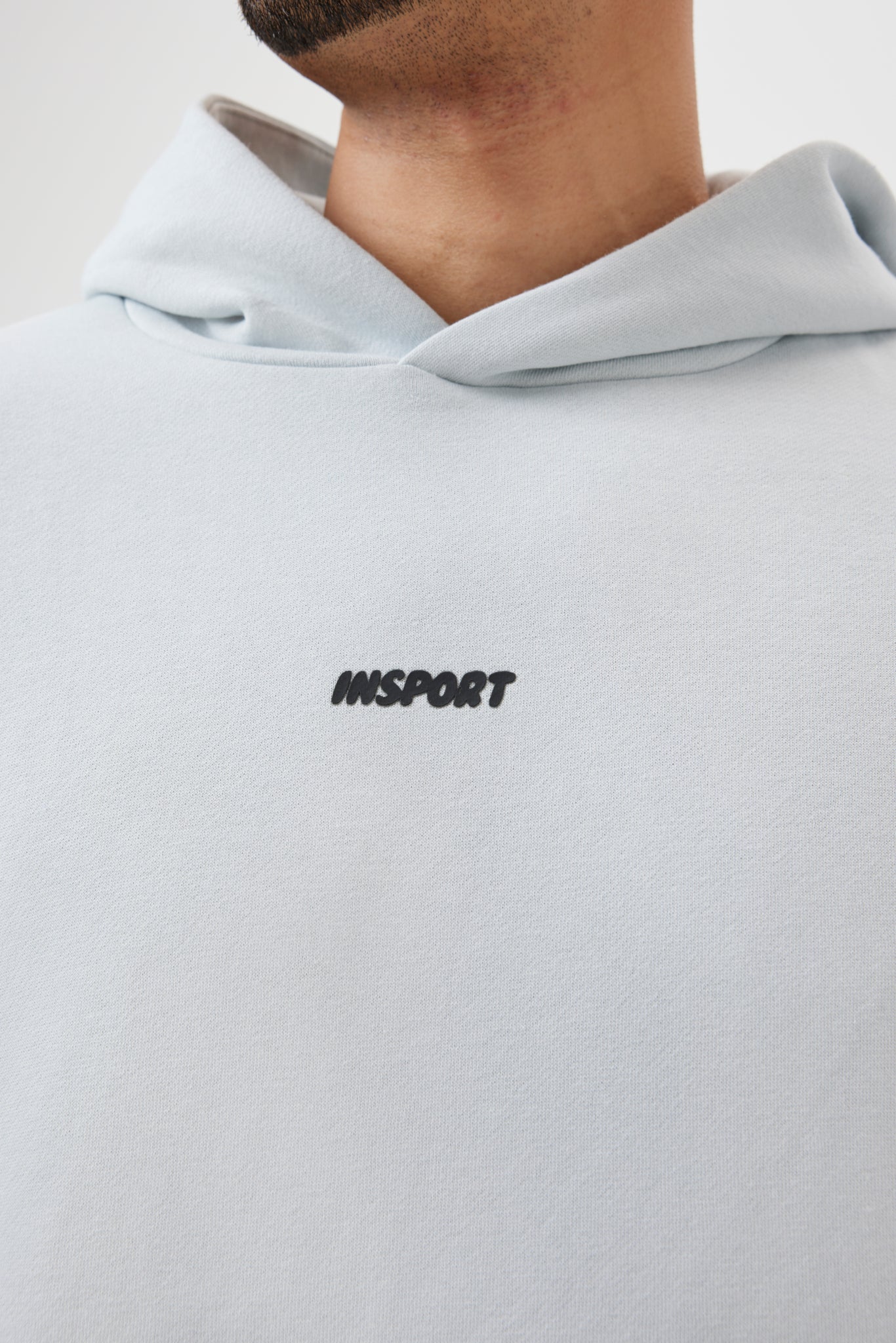 INSPORT Unisex Frankie Cloud Blue Hoodie - Soft & Comfortable Pullover Sweatshirt for Men & Women - Perfect for Casual Wear, Gym, and Outdoor Activities