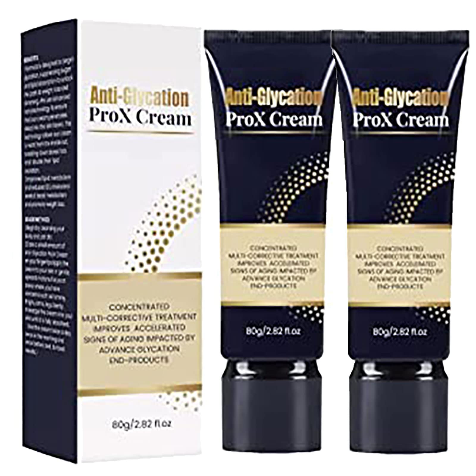 Anti-Glycation ProX Firming & Slimming Cream - Skin Tightening, Cellulite Reduction & Collagen Boosting Body Cream (2 Pack) | Perfect for Post-Workout Recovery & Nighttime Skin Rejuvenation