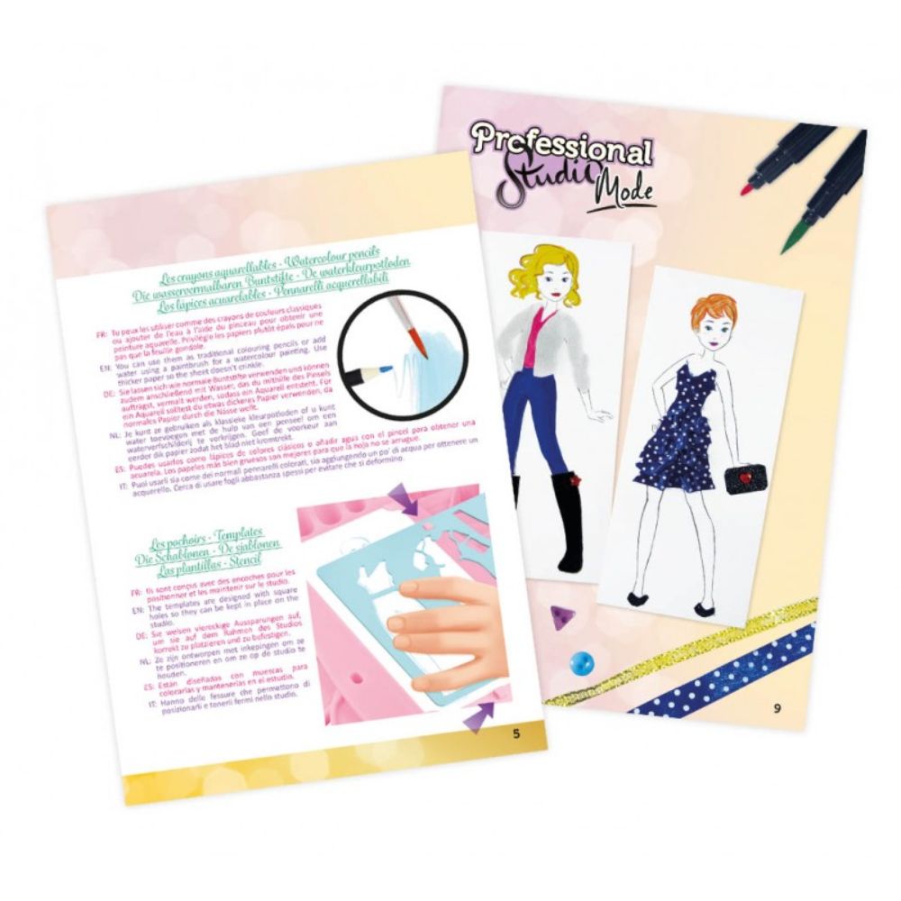 Be Teens Professional Fashion Designer Studio - High-Quality Apparel & Accessories for Teens | Perfect for School, Parties & Everyday Wear