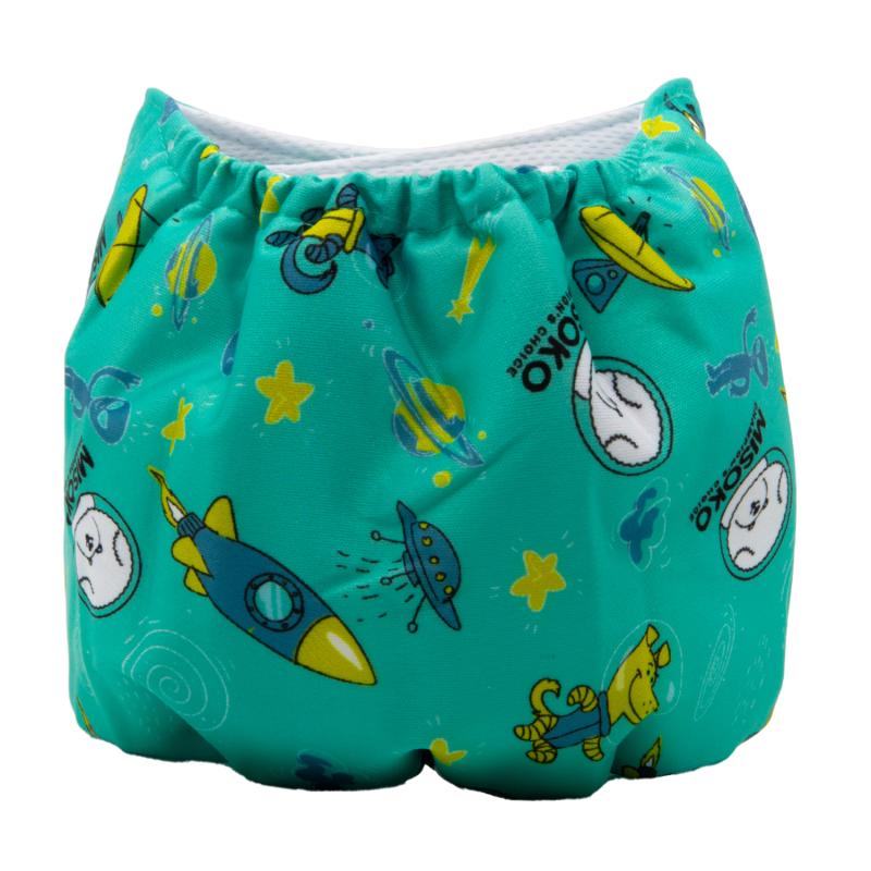 Misoko Washable Dog Diapers for Male Dogs - Reusable Pet Belly Bands, 3 Pack - Perfect for House Training, Incontinence & Travel Protection