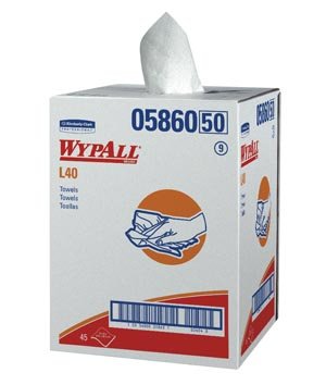 Wypall 05860 Professional Disposable Cleaning Towels - Heavy Duty Industrial Wipes for Workshop, Garage & Kitchen Use