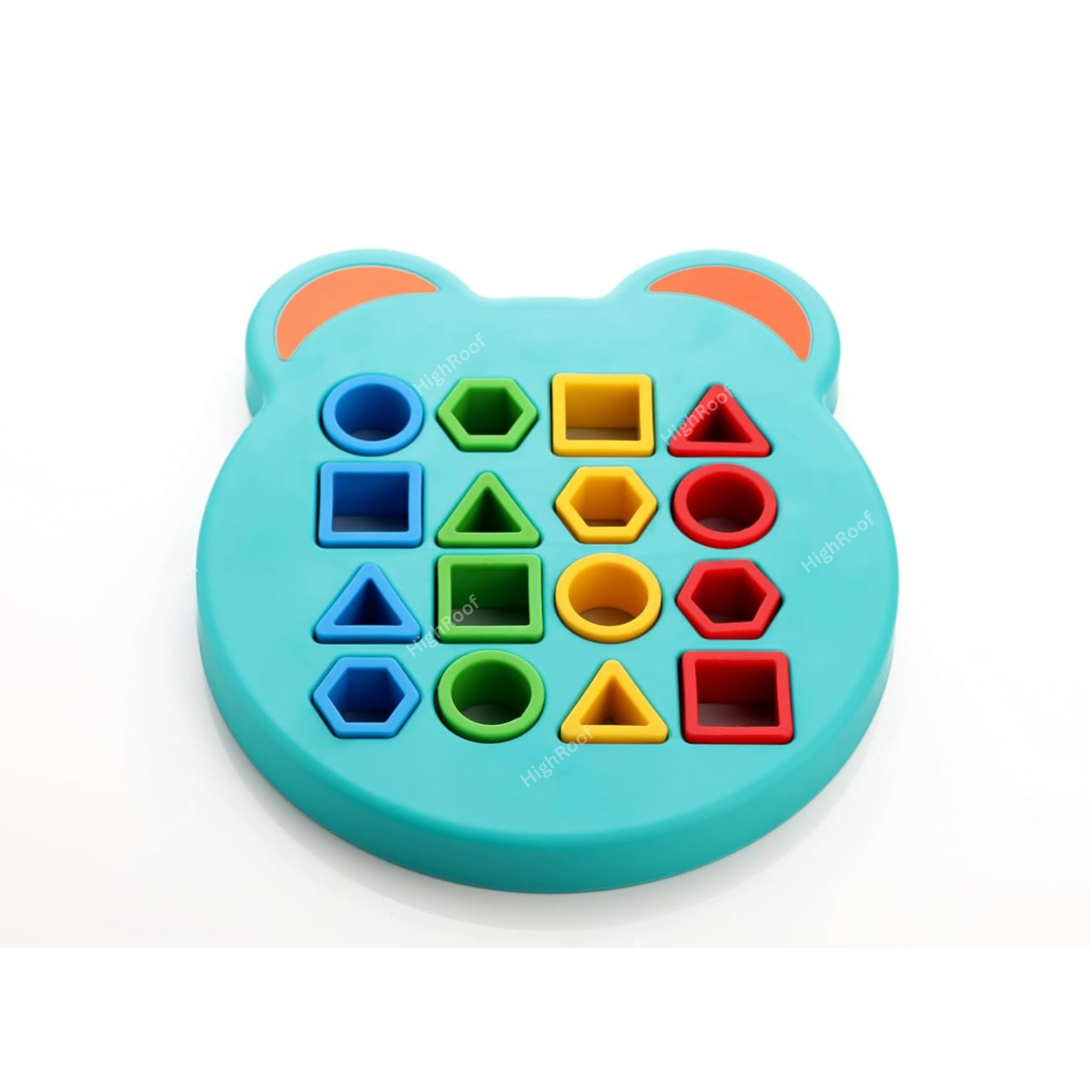Montessori Geometric Shape Matching Puzzle Toy - Educational Wooden Blocks for Kids, Boys & Girls - Fun Interactive Learning Game for Toddlers - Perfect for Preschool, Homeschool & Early Childhood Development