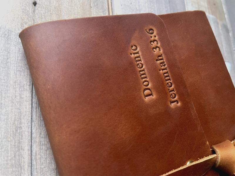 Custom Leather Journals for Women - Personalized Writing Notebooks for Journaling, Note Taking & Gift Giving - Perfect for Travel, Work & Creative Writing