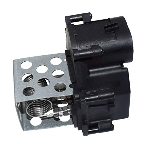 JIEIIFAFH Heater Blower Motor Fan Resistor - Black Replacement Part for Car HVAC System | Compatible with Multiple Vehicle Models | Perfect for Winter Heating & AC Repair