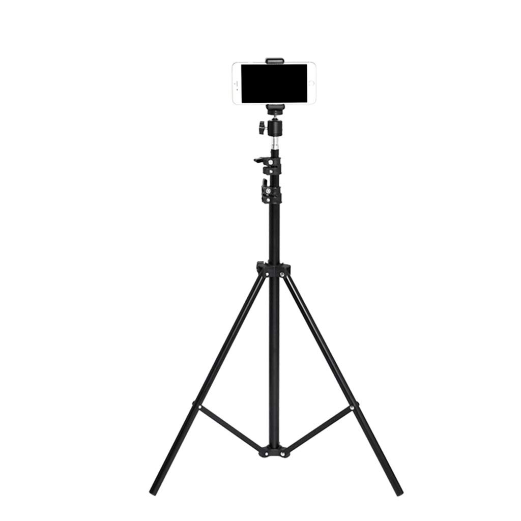 Professional 190CM Camera Tripod with Phone Holder - Portable, Flexible & Universal Support for DSLR, Smartphone, Video Recording - Perfect for Travel, Vlogging, YouTube & Outdoor Photography (Color: A)