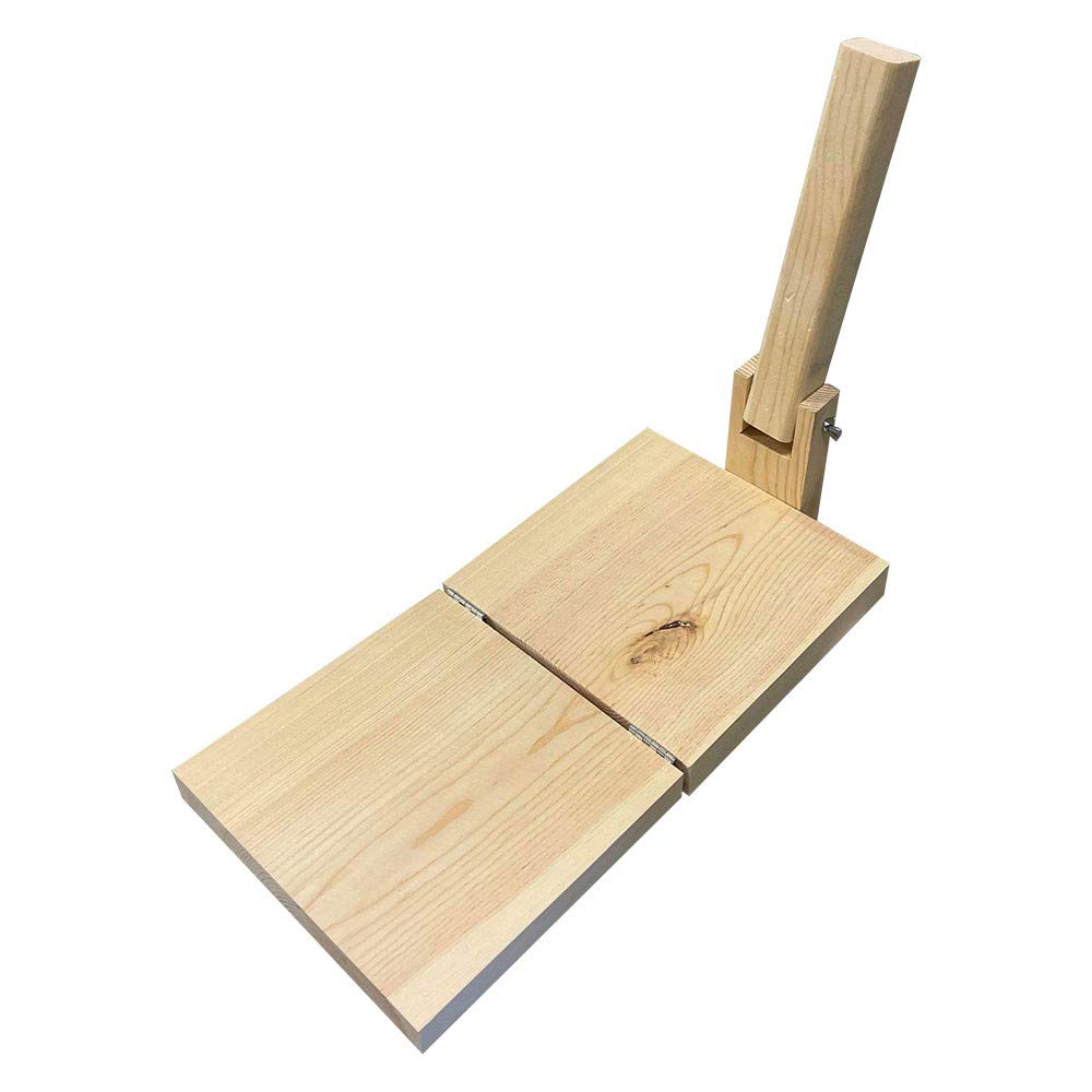 10 Inch Square Manual Wooden Tortilla Press for Empanadas, Tacos & Corn Flour Dough - Perfect for Homemade Mexican Cuisine & Kitchen Cooking